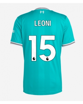 Billige Fotballdrakt Liverpool Giovanni Leoni #15 Replika Tredjedrakt 2025-26 Kortermet Billige Fotballdrakt Liverpool Giovanni Leoni #15 Replika Tredjedrakt 2025-26 Kortermet